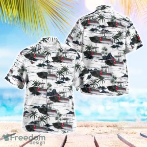 Long Bridge Volunteer Fire Department Fireboat Beach Hawaiian Shirt Summer Gift