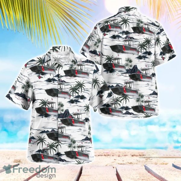 Long Bridge Volunteer Fire Department Fireboat Beach Hawaiian Shirt Summer Gift
