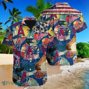Los Angeles Angels MLB Custom Name Hawaiian Shirt For Men Women Gift For Fans
