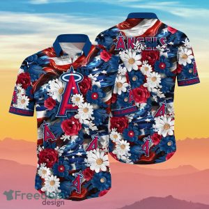 Los Angeles Angels MLB Hawaiian Shirt 4th Of July Independence Day Special Gift For Men And Women Fans