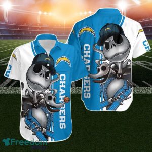 Los Angeles Chargers Hawaiian Shirt Aloha Shirt For Men Women For Cool Fans