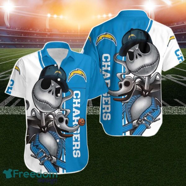 Los Angeles Chargers Hawaiian Shirt Aloha Shirt For Men Women For Cool Fans