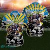 Los Angeles Chargers Hawaiian Shirt NFL Football Custom Name For Big Fans
