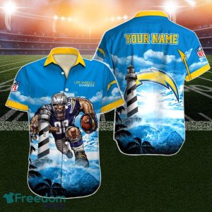 Los Angeles Chargers Hawaiian Shirt NFL Football Personalized For Fans
