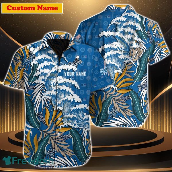 Los Angeles Dodgers MLB Custom Name Hawaiian Shirt Impressive Gift For Men Women Fans