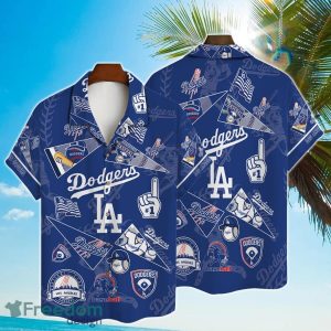 Los Angeles Dodgers Major League Baseball 3D Print Hawaiian Shirt