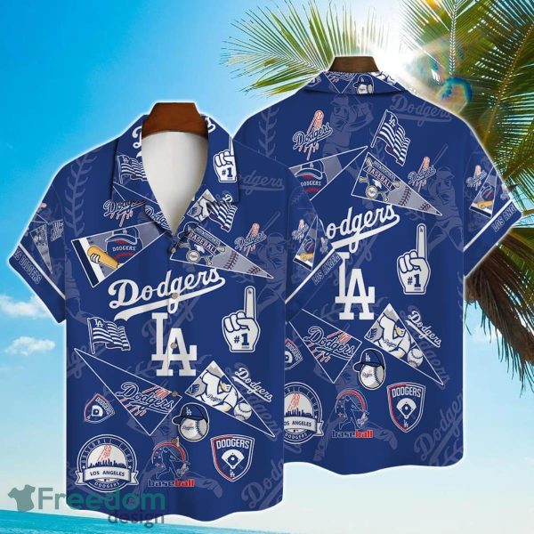 Los Angeles Dodgers Major League Baseball 3D Print Hawaiian Shirt
