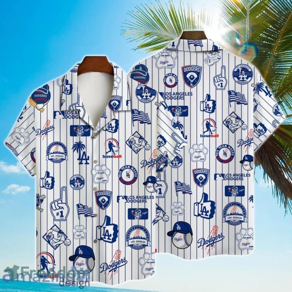 Los Angeles Dodgers Major League Baseball 3D Print Hawaiian Shirt For Men Women