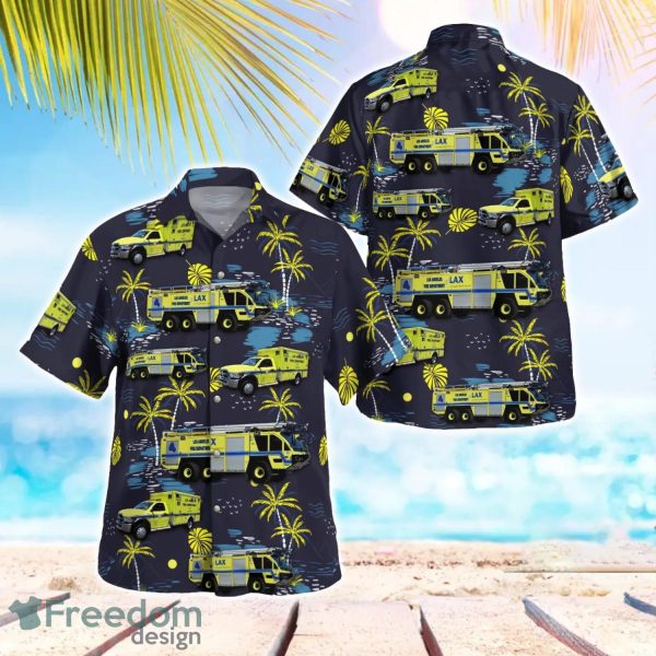 Los Angeles International Airport ARFF Aloha Hawaiian Shirt