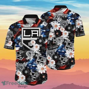 Los Angeles Kings NHL Hawaiian Shirt 4th Of July Independence Day Special Gift For Men And Women Fans