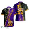 Los Angeles Lakers NBA Champions Floral Pattern Print Hawaiian Shirt