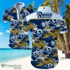 Los Angeles Rams Logo Hawaiian Summer Beach Shirt Full Print