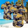 Los Angeles Rams NFL Yellow Shirt Hawaiian Summer Beach Shirt Full Print