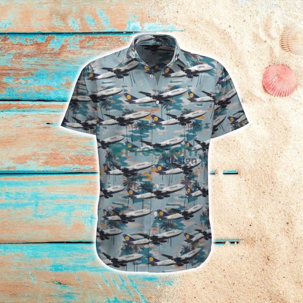 Lufthansa Boeing 747-400 Hawaiian Shirt Impressive Style For Men Women