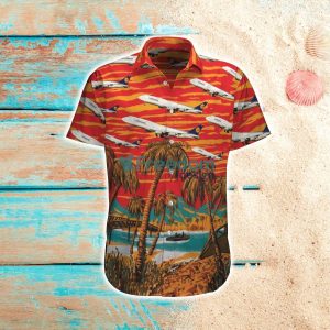 Lufthansa Boeing 747-8 Hawaiian Shirt Best Style For Men Women