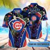MLB Chicago Cubs Hawaiian Shirt Flower Summer Tropical Aloha Shirt