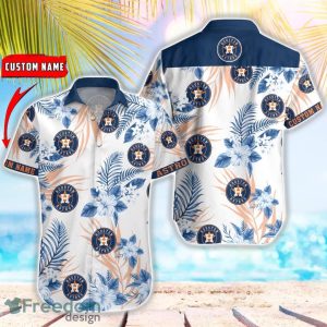 MLB Houston Astros Hawaiian Shirt Flower Baseball Aloha Shirt
