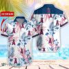 MLB Los Angeles Angels Hawaiian Shirt Flower Baseball Aloha Shirt