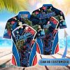 MLB Los Angeles Dodgers Hawaiian Shirt Flower Summer Tropical Aloha Shirt