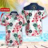 MLB Milwaukee Brewers Hawaiian Shirt Flower Baseball Shirt For Fans