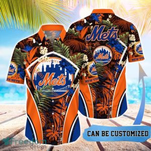 MLB New York Mets Hawaiian Shirt Flower Summer Tropical Aloha Shirt