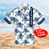 MLB New York Yankees Logo Design Tropical Gifts For Fans Custom Name Shirt Hawaiian Shirt