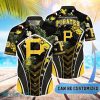 MLB Pittsburgh Pirates Hawaiian Shirt Flower Summer Tropical Aloha Shirt