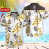 MLB San Diego Padres Hawaiian Shirt Flower Baseball Aloha Shirt