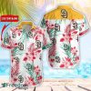 MLB San Diego Padres Hawaiian Shirt Flower Baseball Shirt For Fans