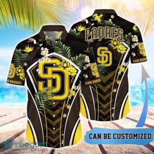 MLB San Diego Padres Hawaiian Shirt Flower Summer Tropical Aloha Shirt