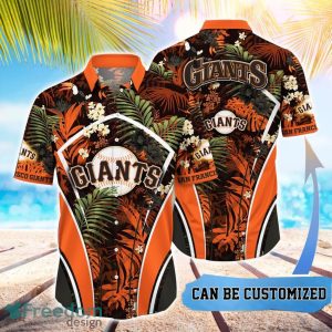 MLB San Francisco Giants Hawaiian Shirt Flower Summer Tropical Aloha Shirt
