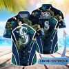 MLB Seattle Mariners Hawaiian Shirt Flower Summer Tropical Aloha Shirt