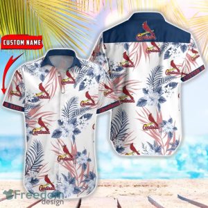 MLB St. Louis Cardinals Hawaiian Shirt Flower Baseball Aloha Shirt