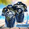 MLB Tampa Bay Rays Hawaiian Shirt Flower Summer Tropical Aloha Shirt