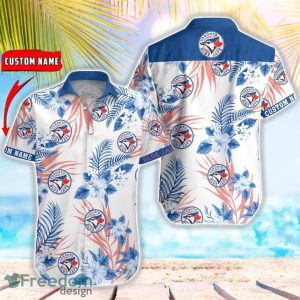 MLB Toronto Blue Jays Hawaiian Shirt Flower Baseball Aloha Shirt