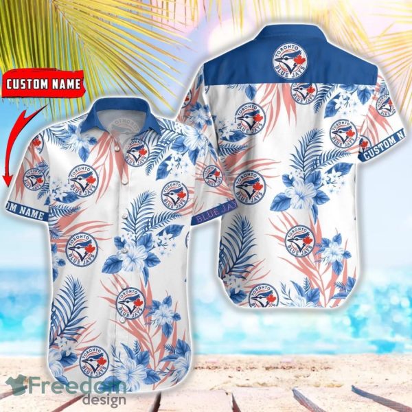 MLB Toronto Blue Jays Hawaiian Shirt Flower Baseball Aloha Shirt