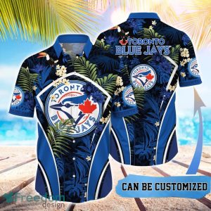 MLB Toronto Blue Jays Hawaiian Shirt Flower Summer Tropical Aloha Shirt