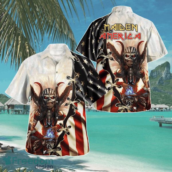 Maiden America The Book Of Soul Hawaiian Shirt Aloha Shirt For Men Women