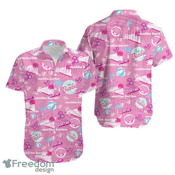 Malibu Beach Barbie Hawaiian Shirt