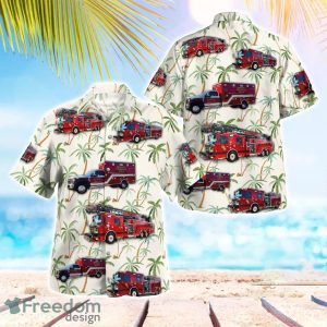 Mansfield Texas Fire Department Aloha Hawaiian Shirt