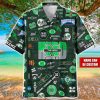 Marshall Thundering Herd Logo Hawaiian Shirt For Fans Trending Beach Shirt Custom Name