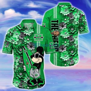 Marshall Thundering Herd Trending Hawaiian Shirt Best Gift For Fans