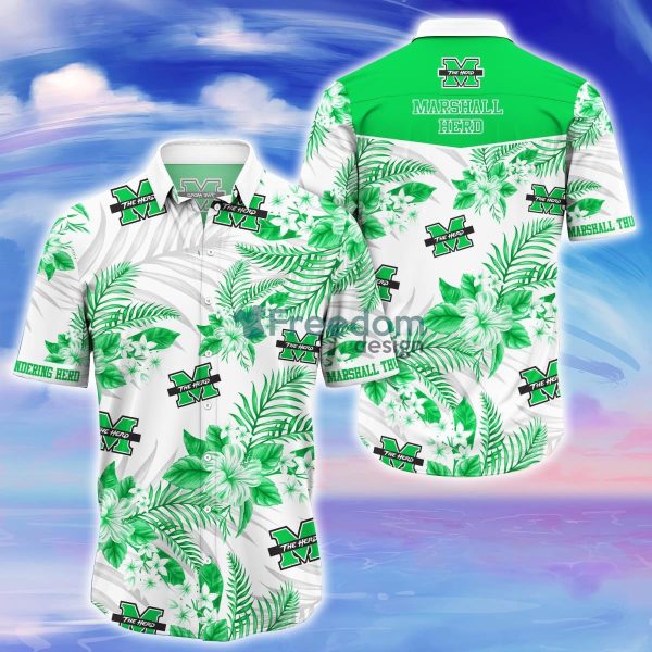 Marshall Thundering Herd Trending Hawaiian Shirt Gift For Real Fans