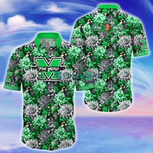 Marshall Thundering Herd Trending Hawaiian Shirt Great Gift For Fans