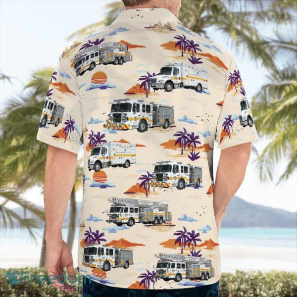 Arminger Fire Company Station 30 Beach Hawaiian Shirt