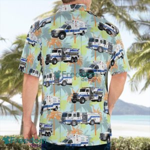 Cabin John Park Volunteer Fire Department Hawaiian Shirt Summer Beach Shirt