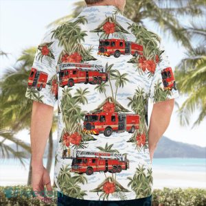 Clarksburg Fire Deparetment Station No.35 Aloha Hawaiian Shirt