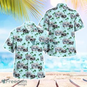 Maryland Harford County EMS Ambulance Hawaiian Shirt Gift For Summer Vacation