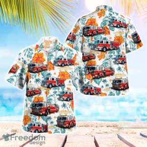 Maryland Hollywood Volunteer Fire Department Hawaiian Shirt Beach Shirt Summer Holiday Gift