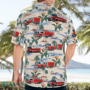 Odenton Volunteer Fire Company Station 28 Beach Hawaiian Shirt